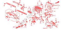 ABBELLIMENTO STRUMENTI(RH) per Honda BALLADE BASE 4 Porte 5 velocità manuale 1999