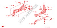 COMP. SEDILE ANT. (S.)(1) per Honda BALLADE 150I 4 Porte 5 velocità manuale 1999