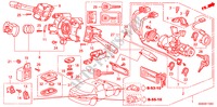 INTERRUTTORE COMBINAZIONE(LH) per Honda CIVIC 1.6IES 4 Porte 5 velocità manuale 1998