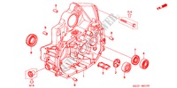 ALLOGGIO INNESTO (1) per Honda CIVIC 1.6IES 4 Porte 5 velocità manuale 2000