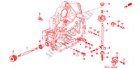 ASTA CAMBIO/SOSTEGNO CAMBIO (1) per Honda CIVIC LEI 4 Porte 5 velocità manuale 2000