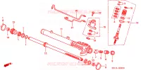 SCATOLA INGRANAGGIO P.S.(LH) per Honda CIVIC VTI 4 Porte 4 velocità automatico 2000