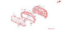 COMPONENTI INDICATORE(NS) (2) per Honda CIVIC 1.6LS 4 Porte 5 velocità manuale 2003