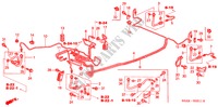 LINEE FRENO(ABS)(LH)(2) per Honda CIVIC 1.6LS 4 Porte 5 velocità manuale 2003
