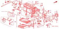 UNITA RISCALDATORE(LH) per Honda CIVIC 1.6 LS 4 Porte 4 velocità automatico 2003