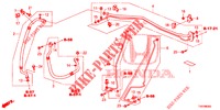ARIA CONDIZIONATA (FLEXIBLES/TUYAUX) (RH) per Honda CIVIC 1.8 ES 5 Porte 5 velocità automatico 2013