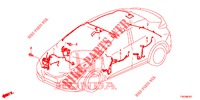 BARDATURA FILO (4) (RH) per Honda CIVIC 1.8 ES 5 Porte 5 velocità automatico 2013