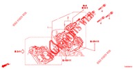 CORPO VALVOLA IMMISSIONE (1.8L) per Honda CIVIC 1.8 ES 5 Porte 5 velocità automatico 2013
