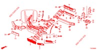 PARAURTI ANTERIORE  per Honda CIVIC 1.8 ES 5 Porte 5 velocità automatico 2013