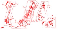 SEDILE ANTERIORE/CINTURE DI SICUREZZA  per Honda CIVIC 1.8 ES 5 Porte 5 velocità automatico 2013