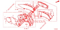TACHIMETRO  per Honda CIVIC 1.8 ES 5 Porte 5 velocità automatico 2013