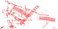 TERGICRISTALLO PARAVENTO (RH) per Honda CIVIC 1.8 ES 5 Porte 5 velocità automatico 2013