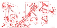 SEDILE ANTERIORE/CINTURE DI SICUREZZA  per Honda JAZZ HYBRID LUXURY 5 Porte pieno automatica 2015