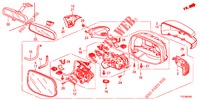 SPECCHIETTO/VISORE DA SOLE (VIRAGE AUTOMATIQUE) per Honda JAZZ HYBRID LUXURY 5 Porte pieno automatica 2015