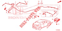 ANTENNA/ALTOPARLANTE (LH) per Honda CIVIC 1.4 EXECUTIVE 5 Porte 6 velocità manuale 2012