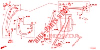 ARIA CONDIZIONATA (FLEXIBLES/TUYAUX) (LH) per Honda CIVIC 1.4 EXECUTIVE 5 Porte 6 velocità manuale 2012