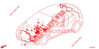 BARDATURA FILO (1) (LH) per Honda CIVIC 1.4 EXECUTIVE 5 Porte 6 velocità manuale 2012