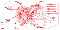 BARDATURA FILO MOTORE (1.4L) per Honda CIVIC 1.4 EXECUTIVE 5 Porte 6 velocità manuale 2012