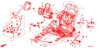 COMP. SEDILE ANT. (G.) (HAUTEUR MANUELLE) per Honda CIVIC 1.4 EXECUTIVE 5 Porte 6 velocità manuale 2012