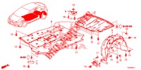 COPERTURA SOTTO  per Honda CIVIC 1.4 EXECUTIVE 5 Porte 6 velocità manuale 2012