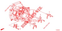 FORCA CAMBIO/VITE COLLOCAMENTO  per Honda CIVIC 1.4 EXECUTIVE 5 Porte 6 velocità manuale 2012