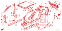 PANNELLI ESTERNI/PANNELLO POSTERIORE  per Honda CIVIC 1.4 EXECUTIVE 5 Porte 6 velocità manuale 2012