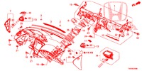 PANNELLO STRUMENTI (LH) per Honda CIVIC 1.4 EXECUTIVE 5 Porte 6 velocità manuale 2012