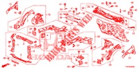 PARATIA ANTERIORE/CRUSCOTTO  per Honda CIVIC 1.4 EXECUTIVE 5 Porte 6 velocità manuale 2012