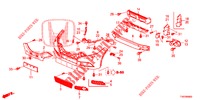 PARAURTI ANTERIORE  per Honda CIVIC 1.4 EXECUTIVE 5 Porte 6 velocità manuale 2012