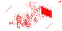 RADIATORE (1.4L) per Honda CIVIC 1.4 EXECUTIVE 5 Porte 6 velocità manuale 2012