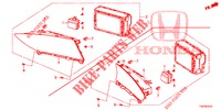 SCHERMO CENTRO  per Honda CIVIC 1.4 EXECUTIVE 5 Porte 6 velocità manuale 2012