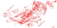 STOINO PAVIMENTO/ISOLATORE  per Honda CIVIC 1.4 EXECUTIVE 5 Porte 6 velocità manuale 2012