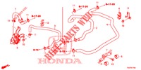 TUBO ACQUA/CONDOTTO RISCALDATORE (1.4L) (LH) per Honda CIVIC 1.4 EXECUTIVE 5 Porte 6 velocità manuale 2012