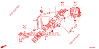 TUBO ACQUA/CONDOTTO RISCALDATORE (1.4L) per Honda CIVIC 1.4 EXECUTIVE 5 Porte 6 velocità manuale 2012