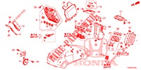 UNITA DI CONTROLLO (CABINE) (1) (LH) per Honda CIVIC 1.4 EXECUTIVE 5 Porte 6 velocità manuale 2012