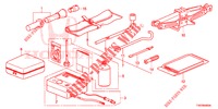 UTENSILI/CRICCO  per Honda CIVIC 1.4 EXECUTIVE 5 Porte 6 velocità manuale 2012