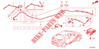 ANTENNA/ALTOPARLANTE (LH) per Honda CIVIC 1.4 EXECUTIVE TUNER LESS 5 Porte 6 velocità manuale 2014