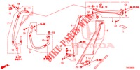 ARIA CONDIZIONATA (FLEXIBLES/TUYAUX) (LH) per Honda CIVIC 1.4 EXECUTIVE TUNER LESS 5 Porte 6 velocità manuale 2014