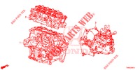 ARREDO DI MONT. MOTORE/ASS. TRASMISSIONE (1.4L) per Honda CIVIC 1.4 EXECUTIVE TUNER LESS 5 Porte 6 velocità manuale 2014