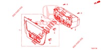 CONTROLLO RISCALDATORE (LH) per Honda CIVIC 1.4 EXECUTIVE TUNER LESS 5 Porte 6 velocità manuale 2014
