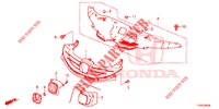 GRIGLIA ANTERIORE/MODANATURA  per Honda CIVIC 1.4 EXECUTIVE TUNER LESS 5 Porte 6 velocità manuale 2014