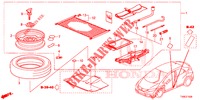 KIT RUOTA ATTENUATORE (16 POLLICI)  per Honda CIVIC 1.4 EXECUTIVE TUNER LESS 5 Porte 6 velocità manuale 2014