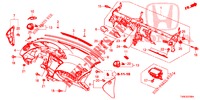 PANNELLO STRUMENTI (LH) per Honda CIVIC 1.4 EXECUTIVE TUNER LESS 5 Porte 6 velocità manuale 2014