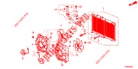 RADIATORE (1.4L) per Honda CIVIC 1.4 EXECUTIVE TUNER LESS 5 Porte 6 velocità manuale 2014