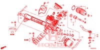SCATOLA INGRANAGGIO P.S. (EPS) (LH) per Honda CIVIC 1.4 EXECUTIVE TUNER LESS 5 Porte 6 velocità manuale 2014