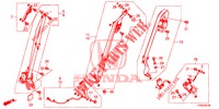 SEDILE ANTERIORE/CINTURE DI SICUREZZA  per Honda CIVIC 1.4 EXECUTIVE TUNER LESS 5 Porte 6 velocità manuale 2014