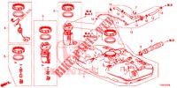 SERBATOIO COMBUSTIBILE  per Honda CIVIC 1.4 EXECUTIVE TUNER LESS 5 Porte 6 velocità manuale 2014