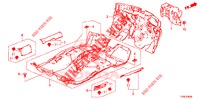 STOINO PAVIMENTO/ISOLATORE  per Honda CIVIC 1.4 EXECUTIVE TUNER LESS 5 Porte 6 velocità manuale 2014