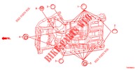 ANELLO DI TENUTA (INFERIEUR) per Honda CIVIC DIESEL 1.6 ELEGANCE 5 Porte 6 velocità manuale 2013