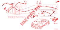 ANTENNA/ALTOPARLANTE (LH) per Honda CIVIC DIESEL 1.6 ELEGANCE 5 Porte 6 velocità manuale 2013
